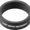 CERAMICSPEED Carbon Spacer Mit Logo 1 CERAMICSPEED Carbon Spacer Mit Logo -Laufräder Verkäufe 206744