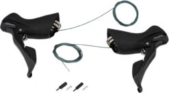 Shimano Sora V+h Set Schalt-/Bremsgriffe STI ST-R3000 2-/9-fach -Laufräder Verkäufe 355753