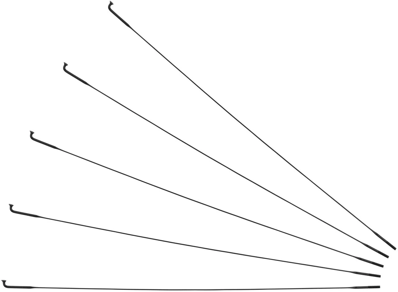 Sapim CX-Ray J-Bend Speichen + Nippel - 5 Stück 3 Sapim CX-Ray J-Bend Speichen + Nippel - 5 Stück